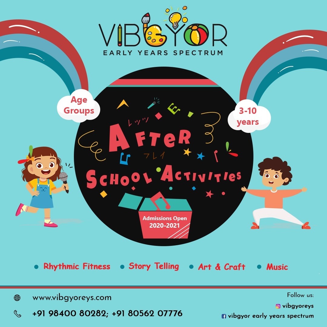 After school activities - VIBGYOR